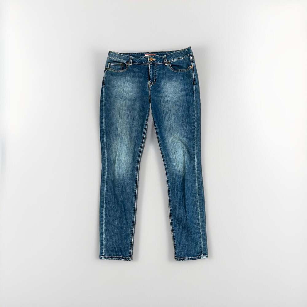 Tommy Hilfiger Jeans Women Size 5 Blue Luy Luy Stretch Skinny Jeans 32x30